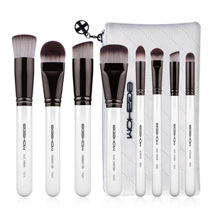 Open image in slideshow, EIGSHOW 8pcs Animal Hair Cosmetic Makeup Brush Set
