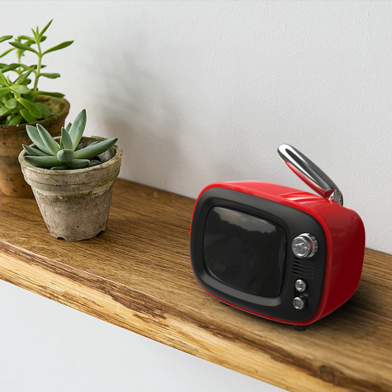 Lofree - Smart Recording Retro TV mini speaker wireless indoor portable with alarm