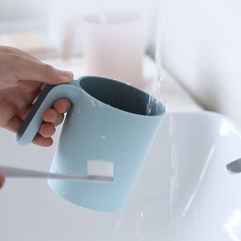 XIAOMI Bathroom Tumbler Cup Two-Color Tooth-Brushing Cup Home Water Cups Unbreakable Cups with Handle