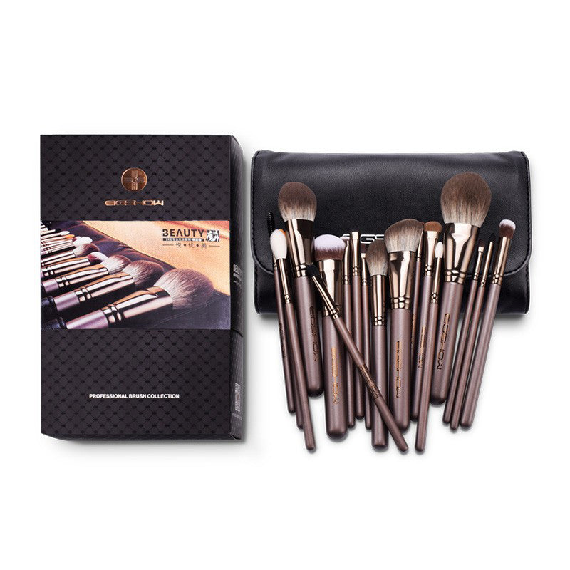EIGSHOW 18 Professional Makeup Brushes Set Cosmetics Brushes Bag Pouch Portable Handbag Bag Travel Pouch Make Up Brush Bags