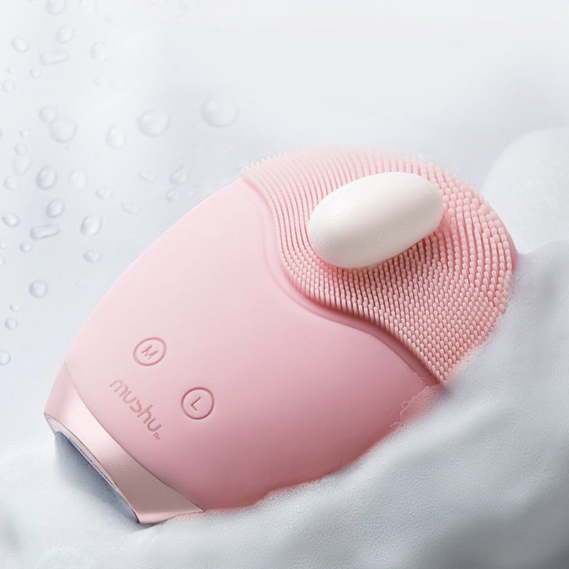 Mushu -  Automatic Foaming Cleanser Deep Cleaning Blackhead Remover Electric Facial Cleansing brush