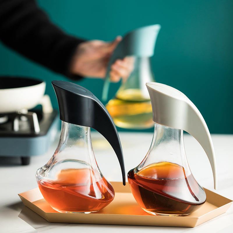 XIAOMI Ballet Design Kitchen Oil and Vinegar Bottle Dispenser with Handle