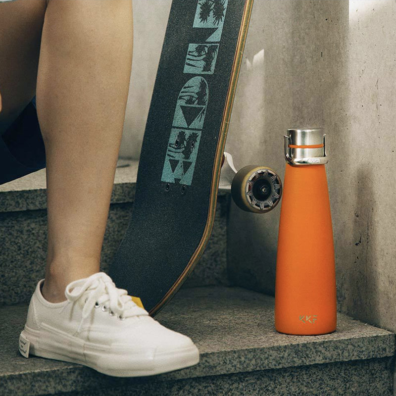 XIAOMI - KISSKISSFISH  Vacuum Bottle 24h Insulation Thermoses Stainless Steel Thermos Flask Travel Sport Smart Vacuum Thermos Water Bottle