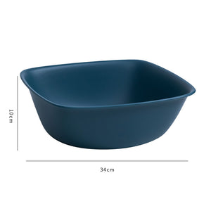 Open image in slideshow, XIAOMI Plastic Squared Washing Bowl Small Size Hand Washing Basin
