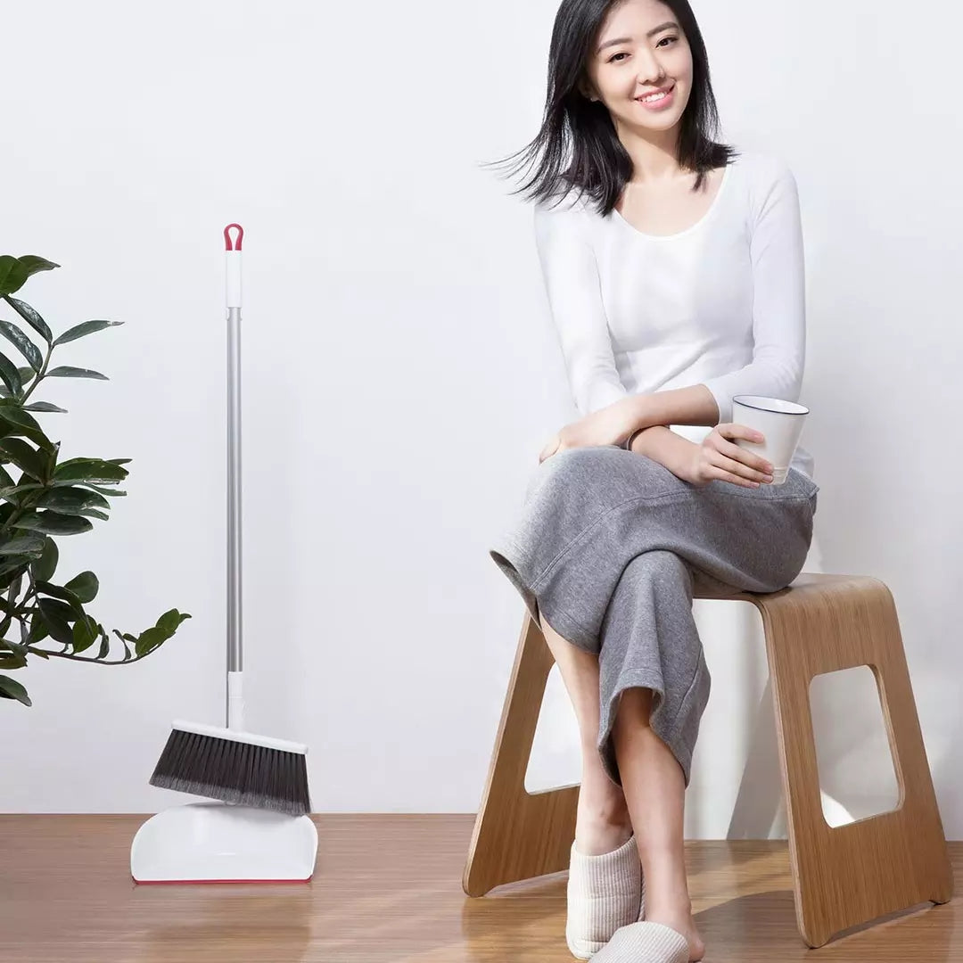 XIAOMI - Yijie Broom Dustpan Combination Sweeper Desktop Sweep Mop Cleaning Brush Tools Housework Household Cleaning Tools