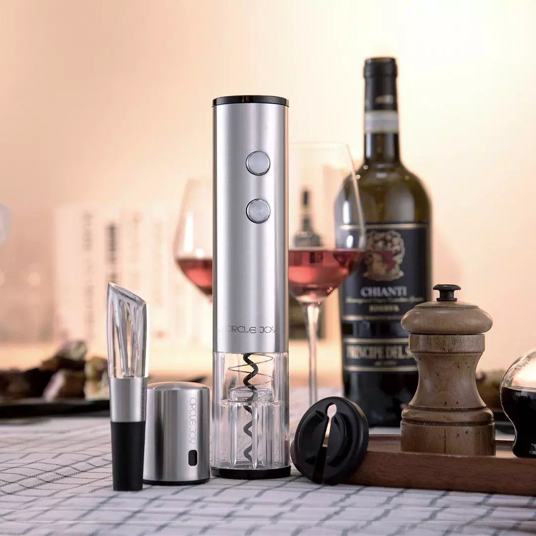 XIAOMI - Circle Joy Wine Accessories Gift Set Opener Decanter Stopper Cutter 4in1 CJ-TZ02