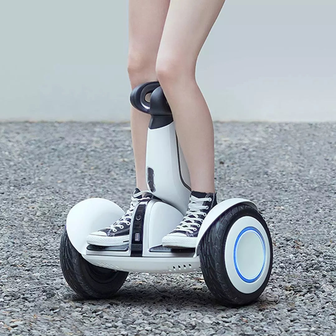 XIAOMI - Segway Ninebot S-Plus Smart Self-Balancing Electric Scooter with Intelligent Lighting and Battery System, Remote Control and Auto-Following Mode